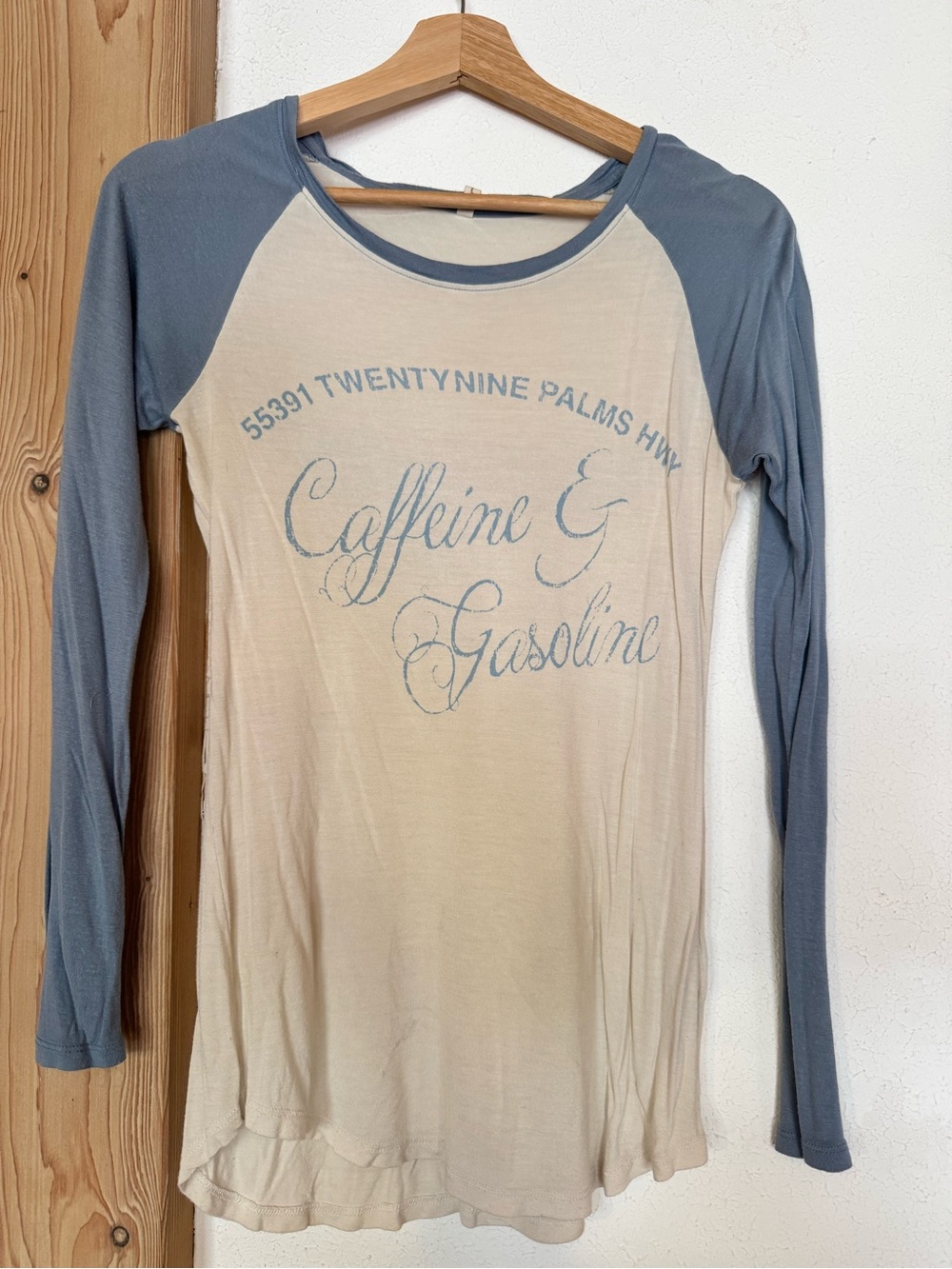 Spell Caffeine & Gasoline Raglan - Picture 3 of 9
